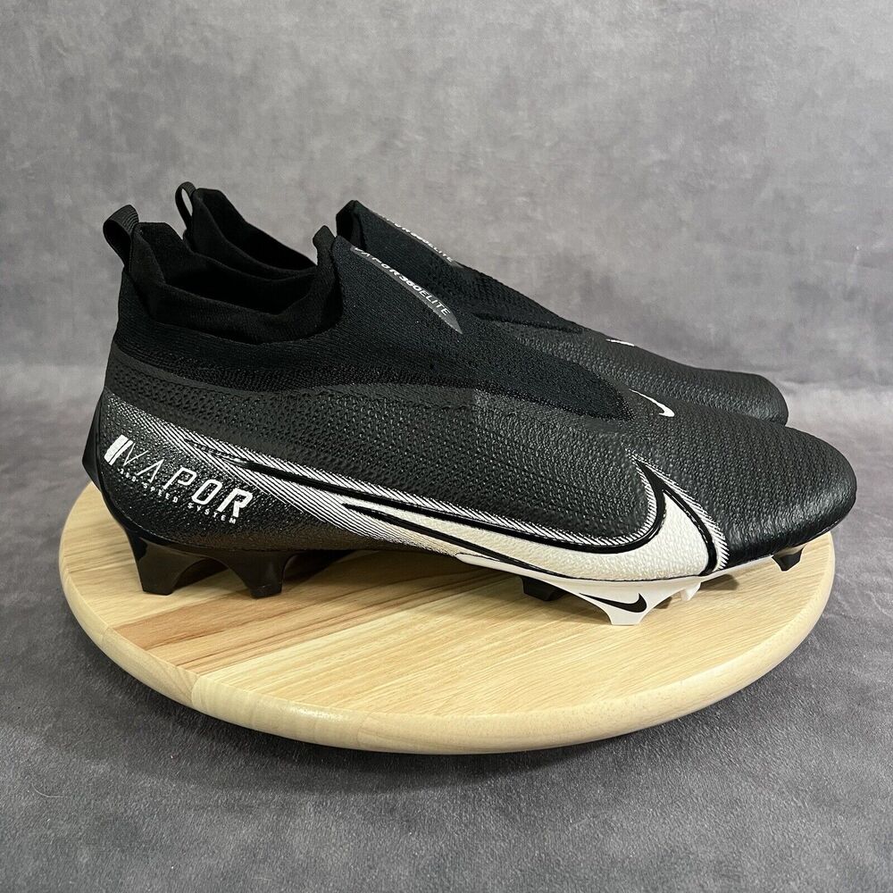 Nike Vapor Edge 360 Elite Football Cleats Black Shoes Mens 14 CV6282-009 New